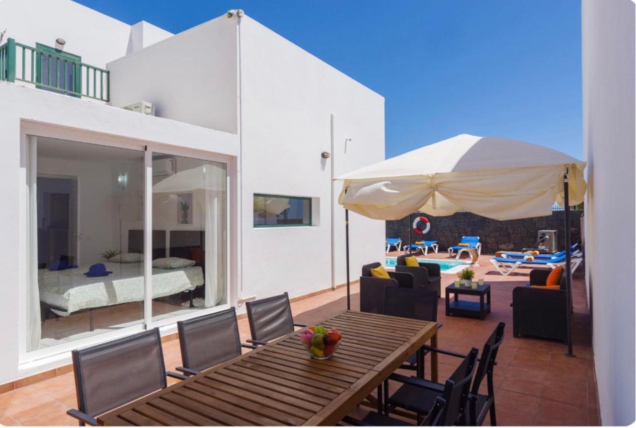 Spacious Private Villa & Private Heated Pool - Villa Sunshine Costa Teguise Bagian luar foto